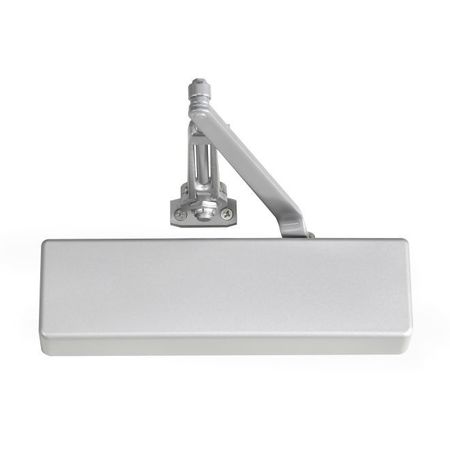 Norton Door Controls 7500H689 Adjustable Hold Open Heavy Duty Surface Mount Door Closer with Sex Nuts Aluminum 7500H689